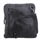 BED|STU Aiken Crossbody Bag Purse - Black Rustic