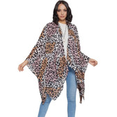 Animal Print Kimono Wrap