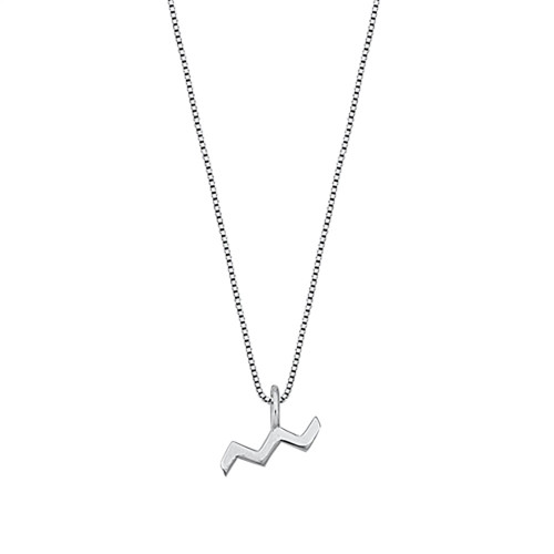 Zodiac Aquarius Necklace– The Future Rocks