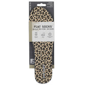 Flat Socks - Sock Alternative - Leopard Print