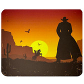 Desert Cowboy Thick Mouse Pad