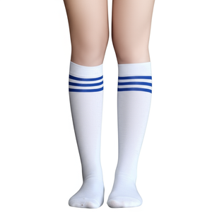 tube socks with royal blue stripes tube socks with royal blue stripes