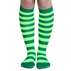 Striped Socks Green/Neon Green Striped Socks Green/Neon Green