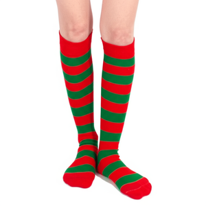 Striped Socks Red/Green Striped Socks Red/Green