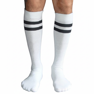 Tall Tube Socks White/Black Tall Tube Socks White/Black