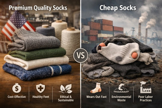 Premium Socks vs. Cheap Imports