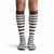 Tall Brown/White Striped Socks