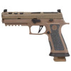 SIG P320 9MM 5 X-GRIP 3 21RD COYOTE TAN