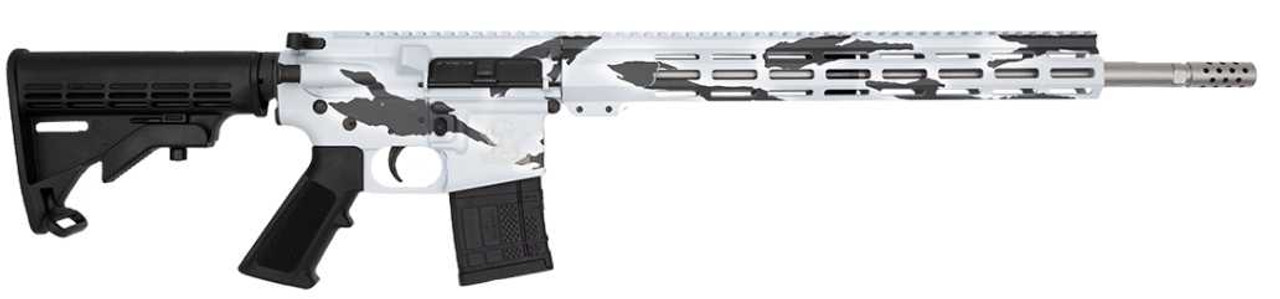 GLFA AR-15 450BM 18 PURSUIT SNOW CAMO/SS 5RD