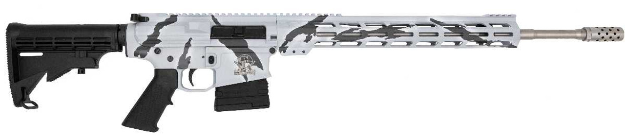 GLFA AR-10 6.5CREED 20 PURSUIT SNOW CAMO/SS 10R