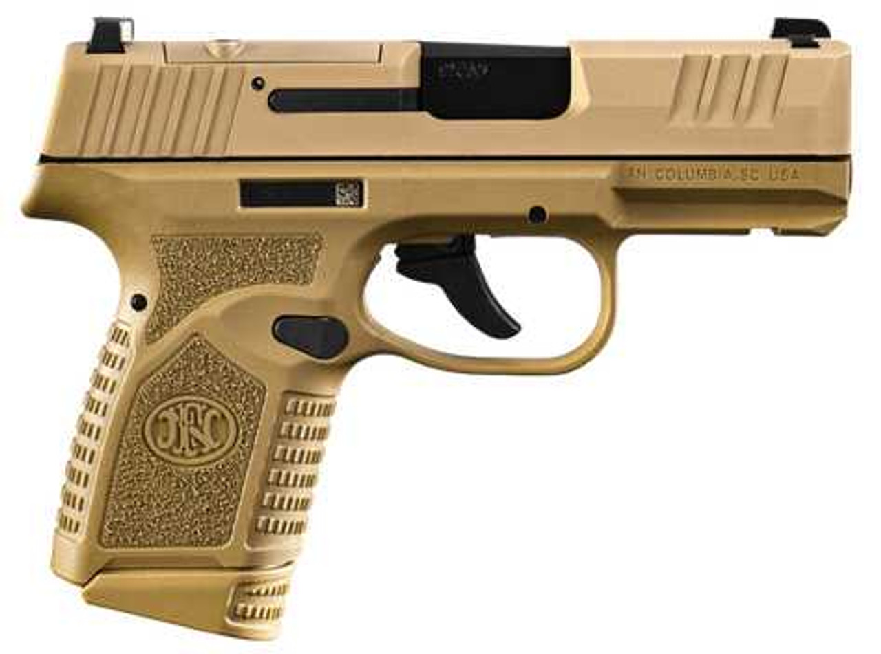 FN REFLEX MRD 9MM 3.3 10RD FDE