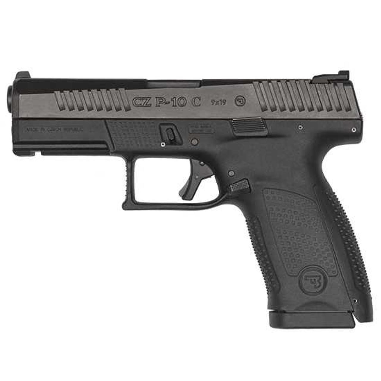 CZ P-10 C 9MM 4 COMPACT BLK AMBIDEXTROUS 15RD