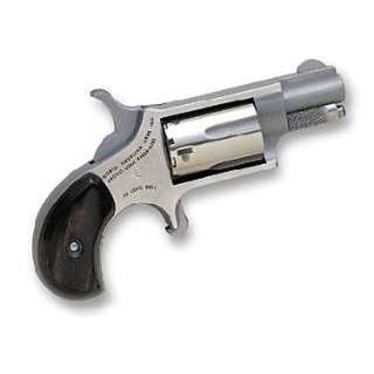 NAA MINI REVOLVER 22LR 1 5/8 SS ROSEWOOD 5RD