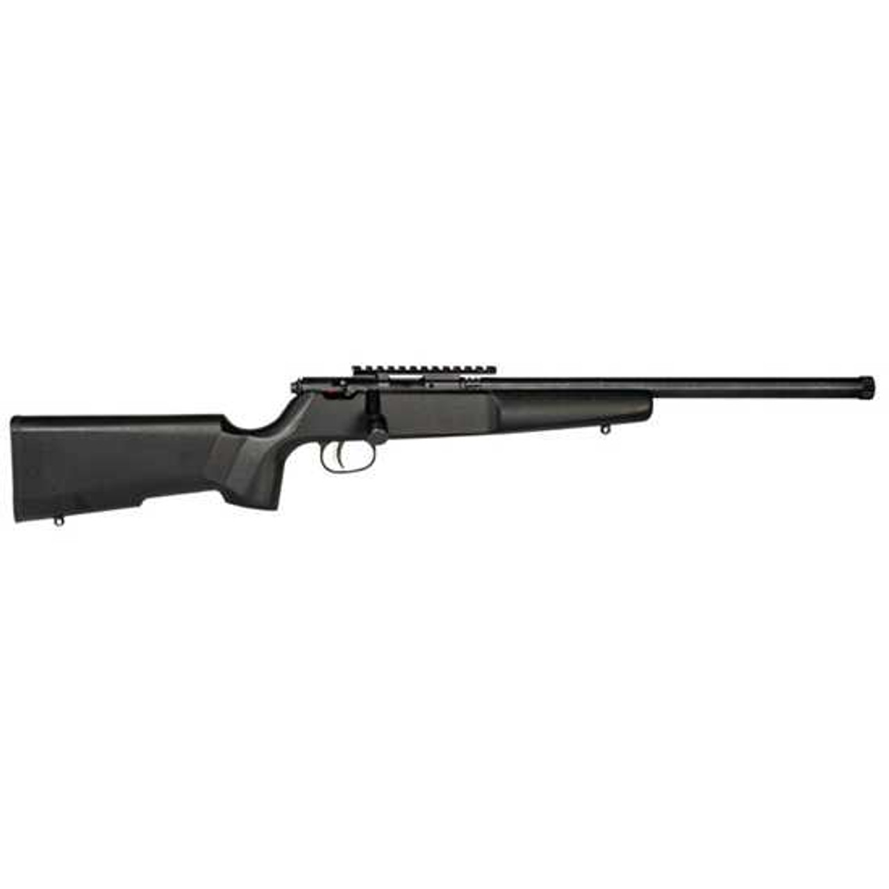 SAV RASCAL TARGET 22LR 16 HVY TB NS BLK STOCK