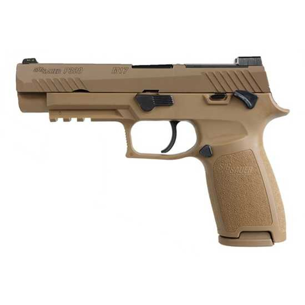 SIG P320 9MM 4.7 M17 MS COY W NS PLATE 17/21RD