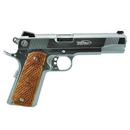 TSA AMERICAN 1911 II CHROME 45ACP 8RD