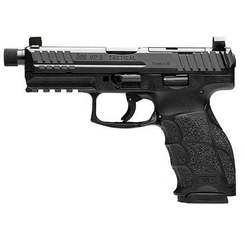 HK VP9 TACTICAL OR 9MM 4.7 BLK NS 3 17RD