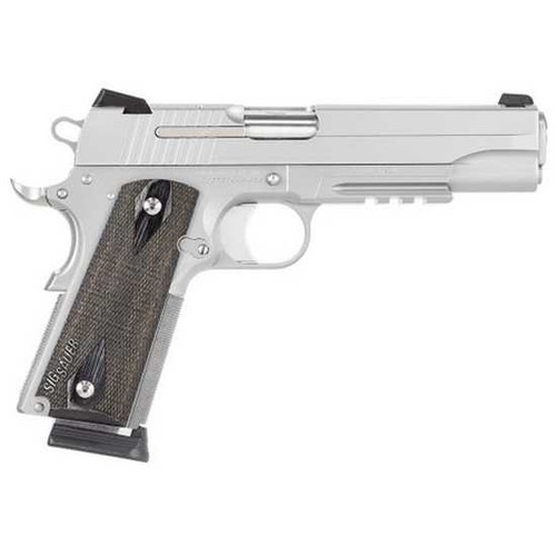 SIG 1911R 45ACP SS NS 2 8RD RAIL BLACKWOOD CA LE