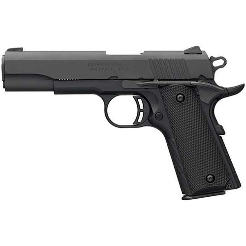 BRO 1911-380 BLACK LABEL 380ACP 4.25 MATTE 8RD