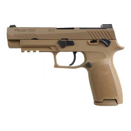 SIG P320 9MM 4.7 M17 MS COY W NS PLATE 17/21RD