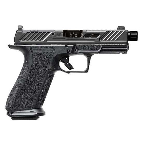 SHAS XR920 9MM 5.5 BLK ELITE OPTIC READY THRD