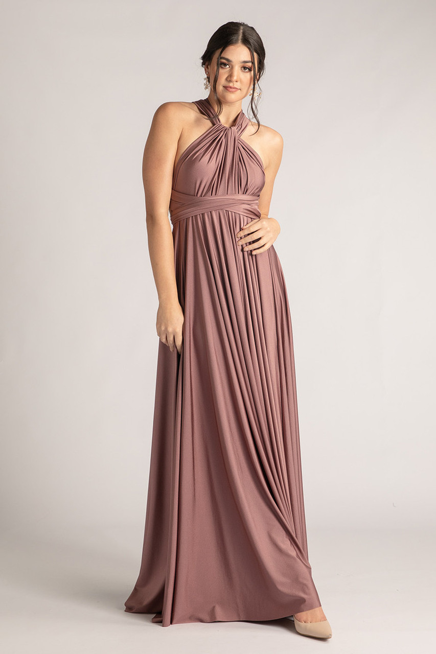 Mauve multiway hot sale bridesmaid dress