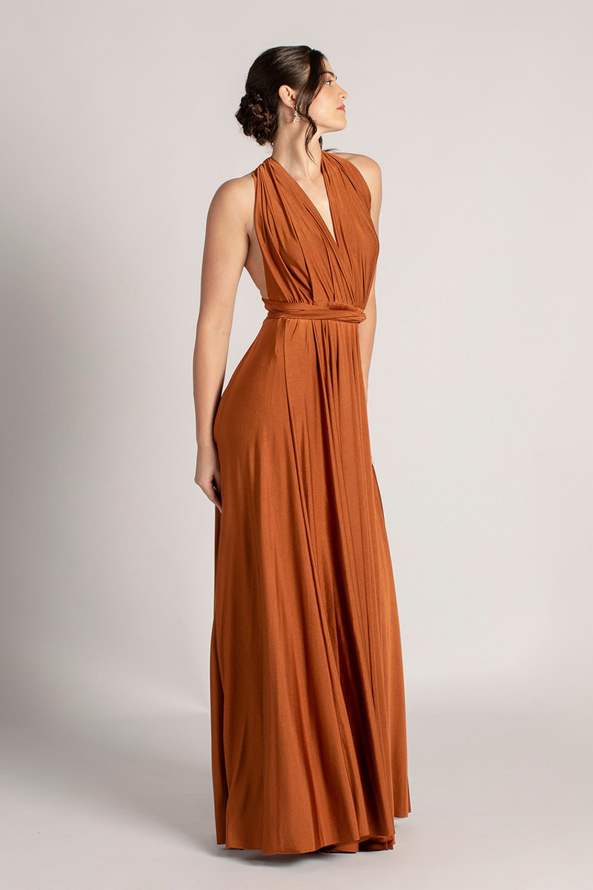 Copper clearance infinity dress