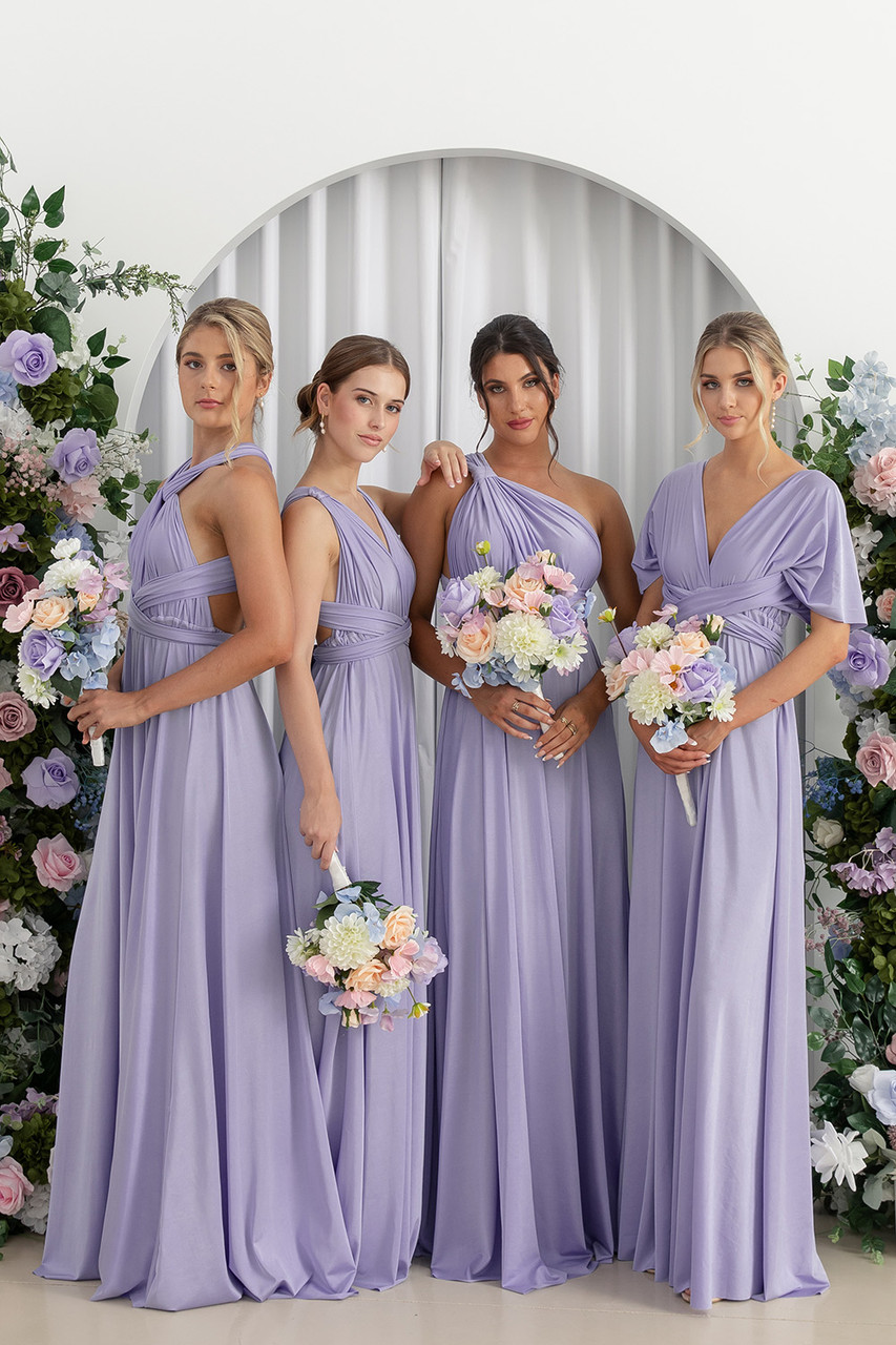 Factory lilac infinity bridesmaid dress - Official Online Store
