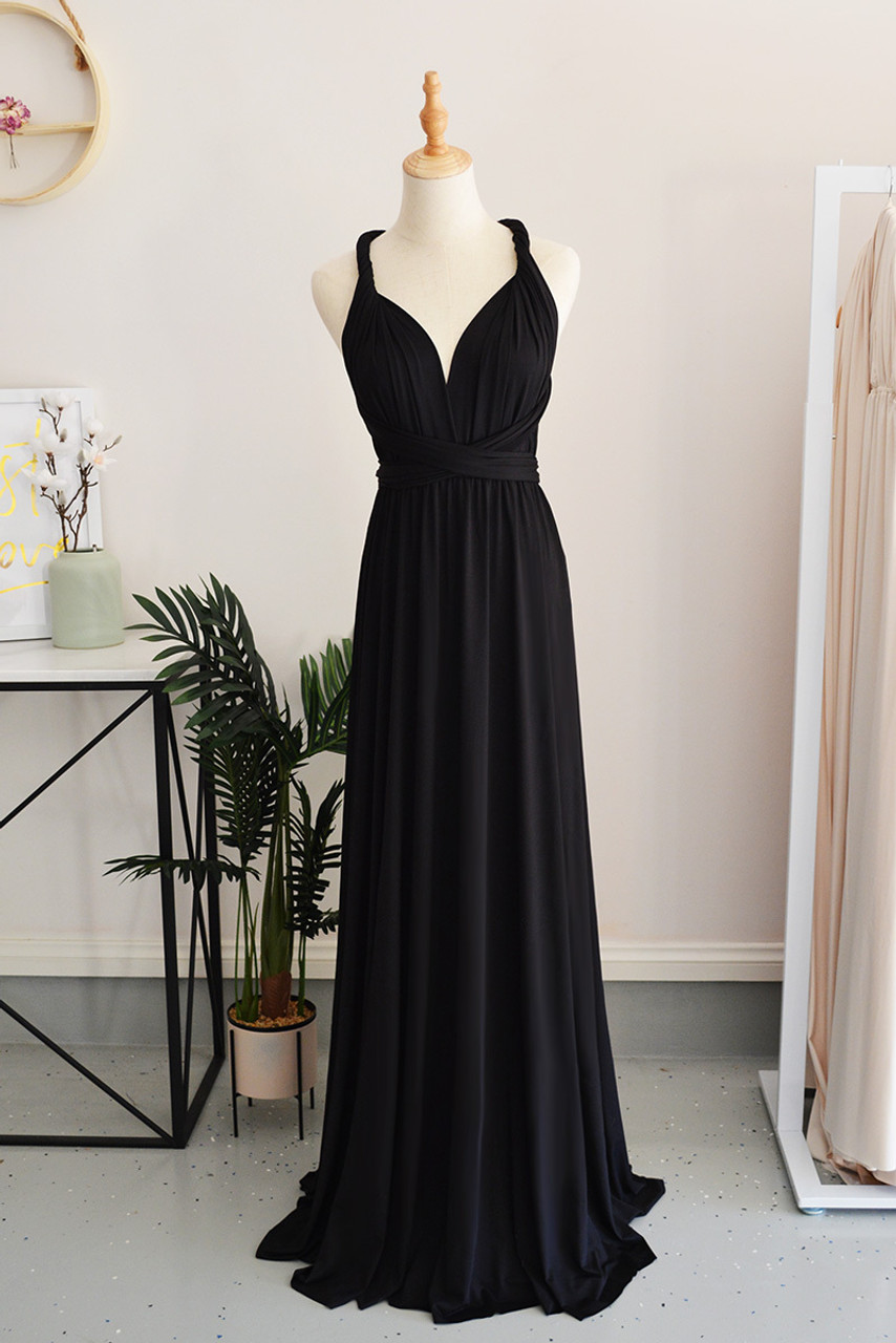 Infinity deals gown black