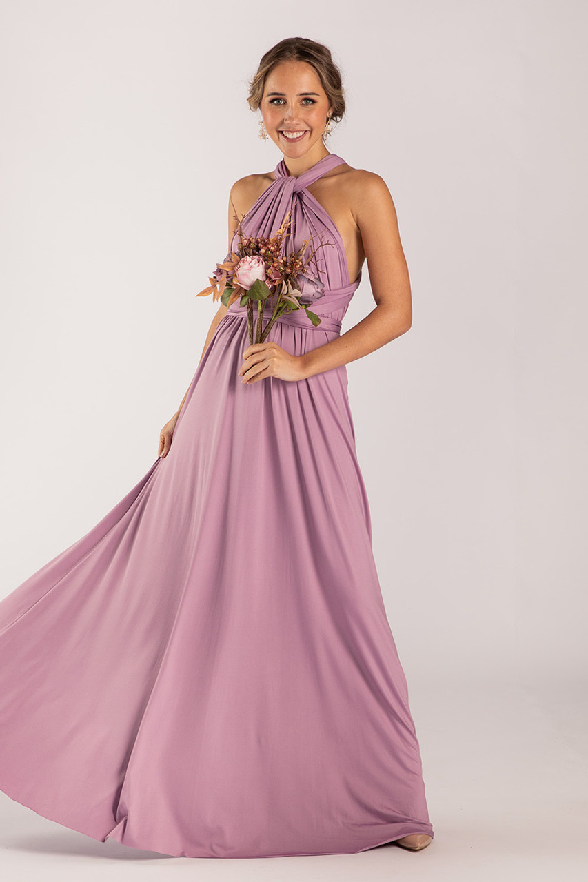 Dusty sale purple gown