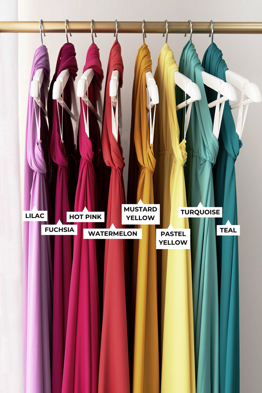 infinity dress fabric