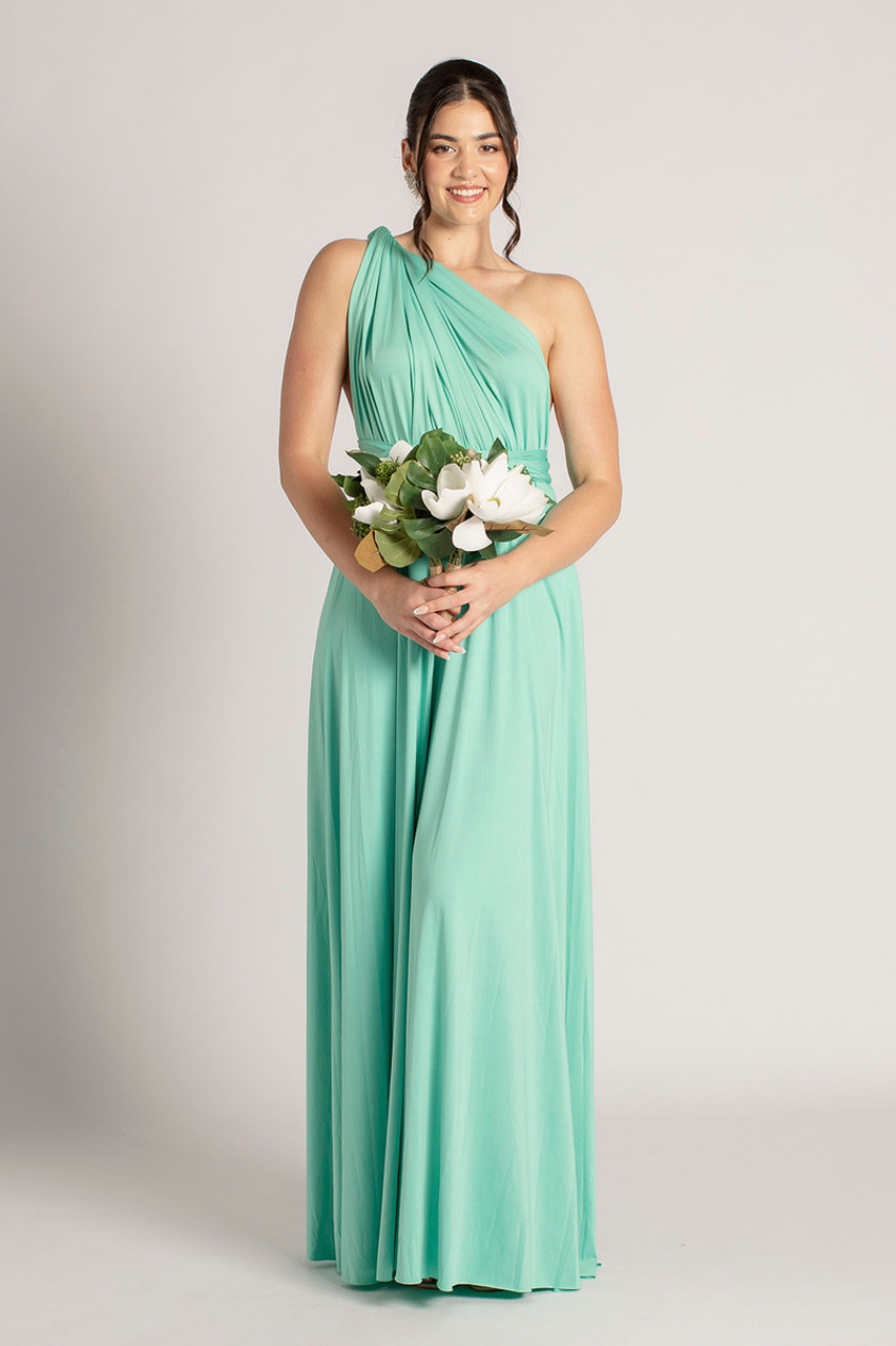 Mint green multiway bridesmaid clearance dress