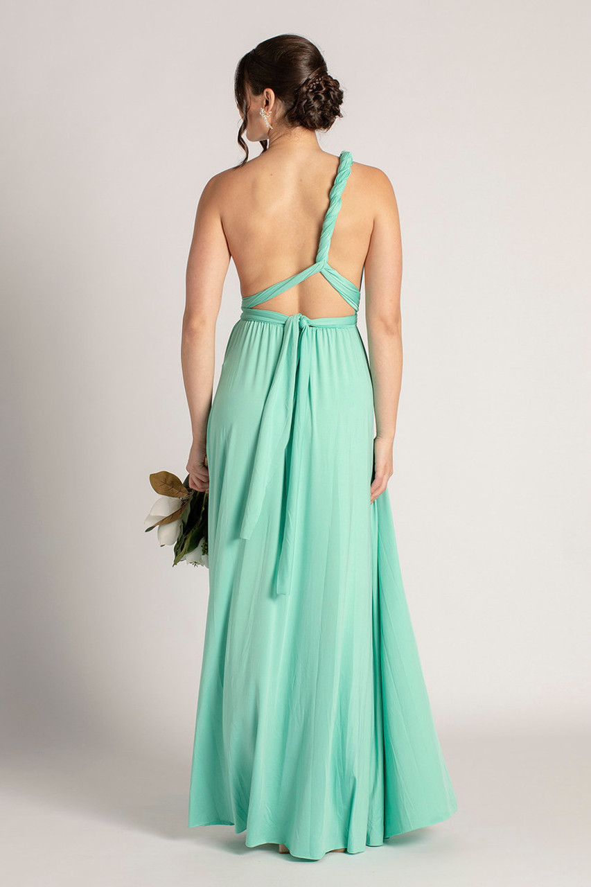 Teal infinity store dress