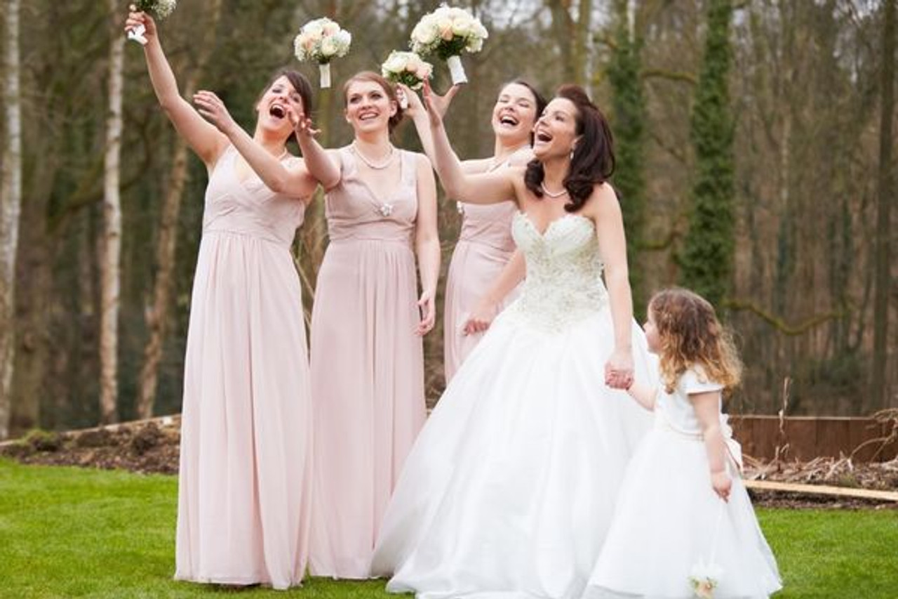 What is an appropriate junior bridesmaid dress
