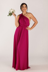 Classic Multiway Infinity Dress in Fuchsia