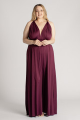 Classic Multiway Infinity Dress in Mulberry