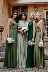 Shop Green Bridesmaids Dresses | Model Chic