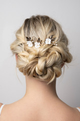 Talia Rose Gold Bridal Hair Pins