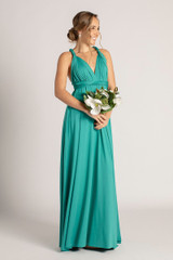 Classic Multiway Infinity Dress in Teal