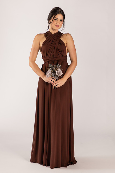 Classic Multiway Infinity Dress in Mahogany
