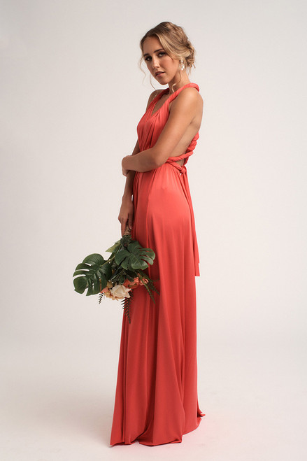 Classic Multiway Infinity Dress in Watermelon