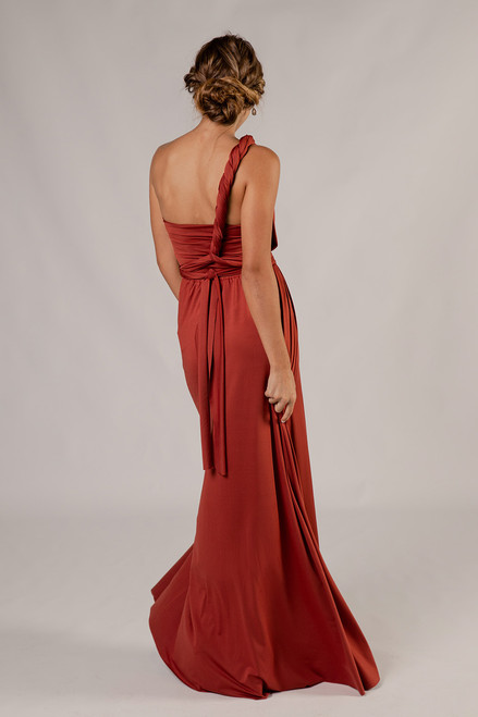 Classic Multiway Infinity Dress in Paprika