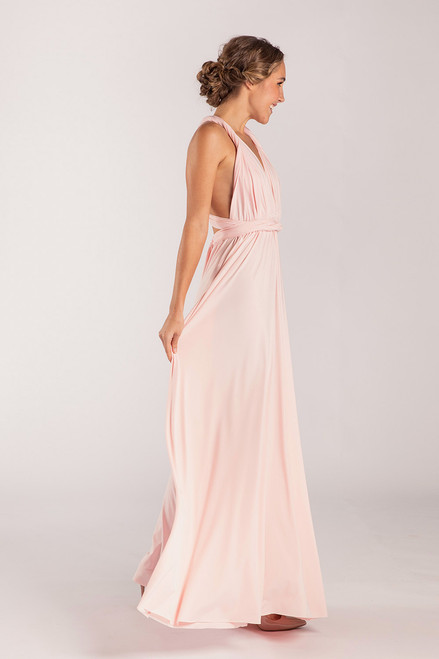 Classic Multiway Infinity Dress in Light Pink