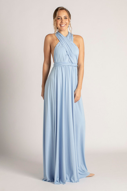 Baby Blue Infinity Bridesmaid Dress in + 36 Colors