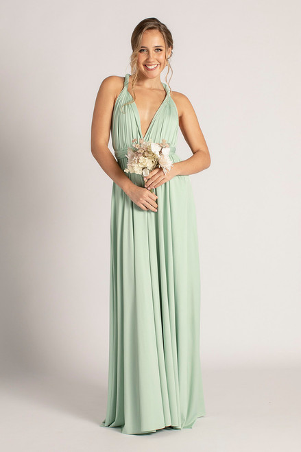 Classic Multiway Infinity Dress in Light Sage