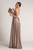Luxe Satin Ballgown Multiway Infinity Dress in Mocha