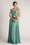 Luxe Satin Ballgown Multiway Infinity Dress in Duck Egg Blue