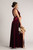 Velvet Multiway Infinity Dress in Mulberry