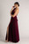 Velvet Multiway Infinity Dress in Mulberry