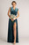 Velvet Multiway Infinity Dress in Slate Blue